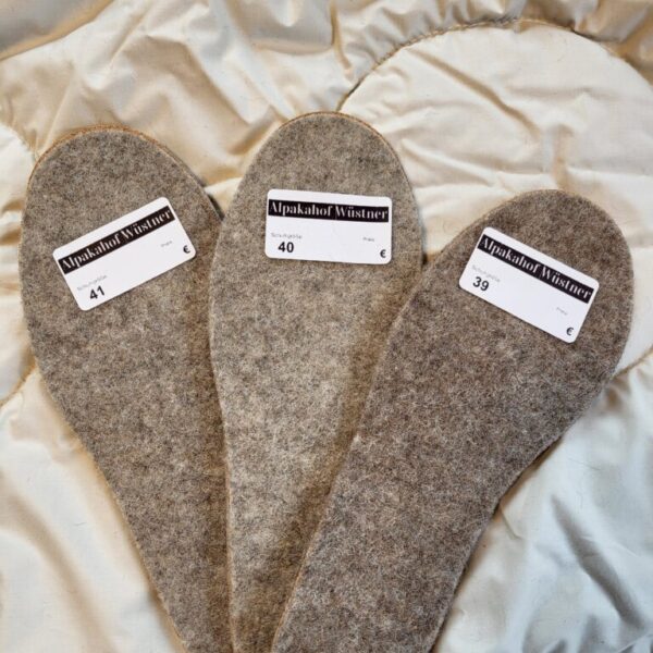 Alpaka-Einlegesohle