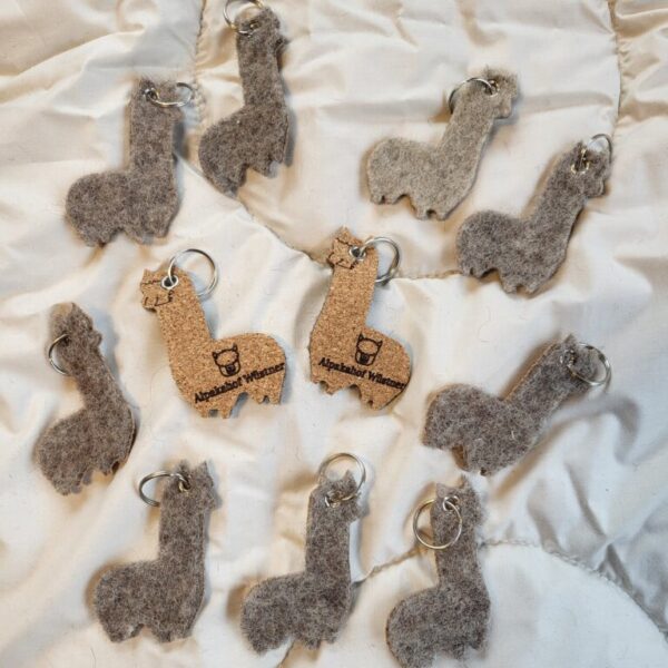 Alpaka Schlüsselanhänger
