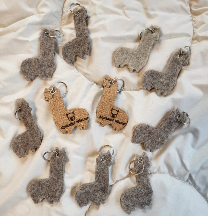 Alpaka Schlüsselanhänger